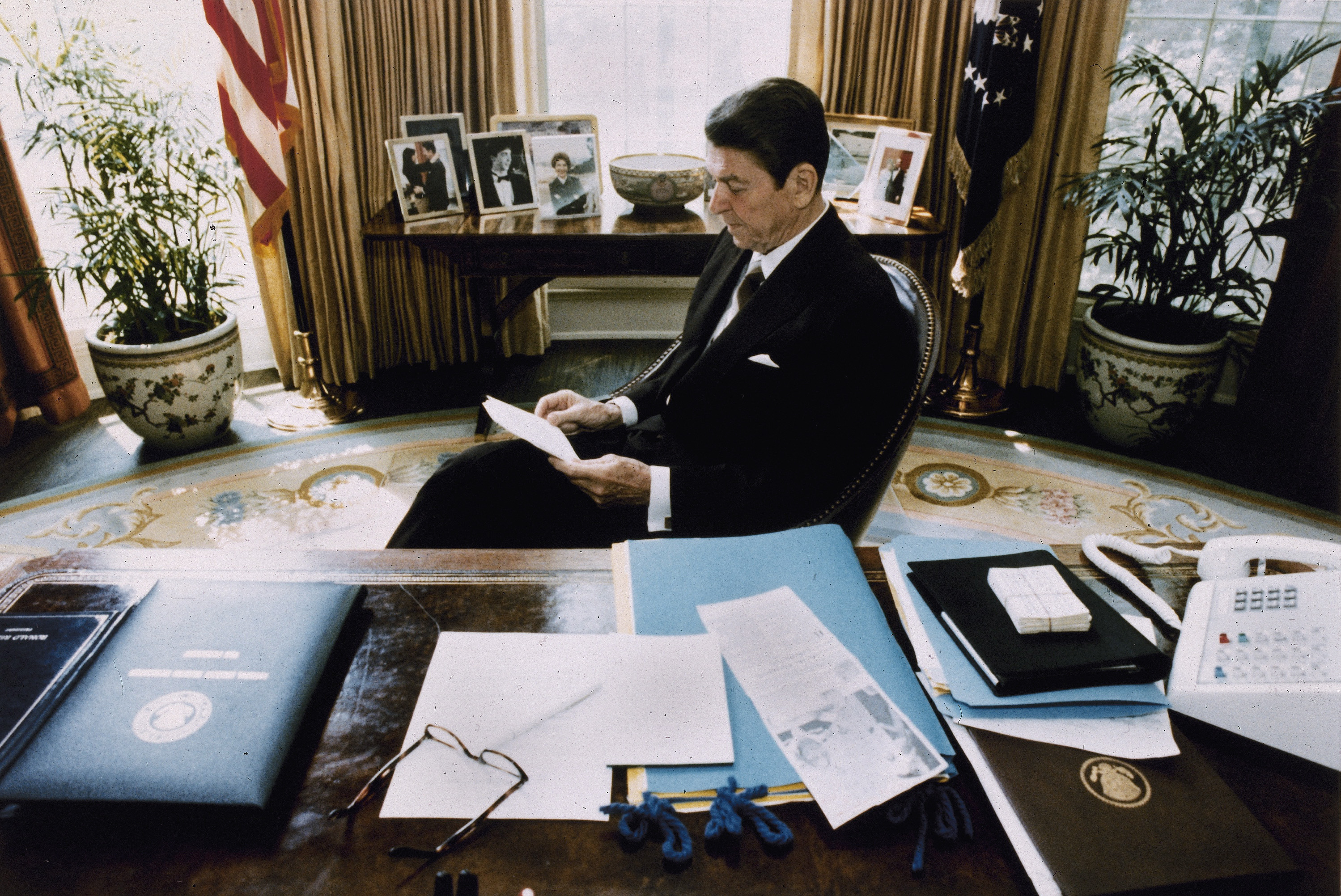 Ronald Reagan, 1981.