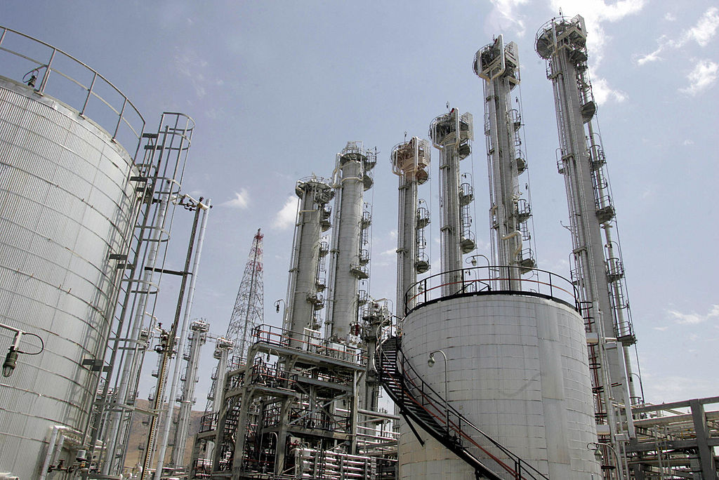 Arak heavy water reactor in Iran