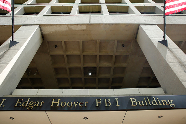 The J. Edgar Hoover FBI Building.