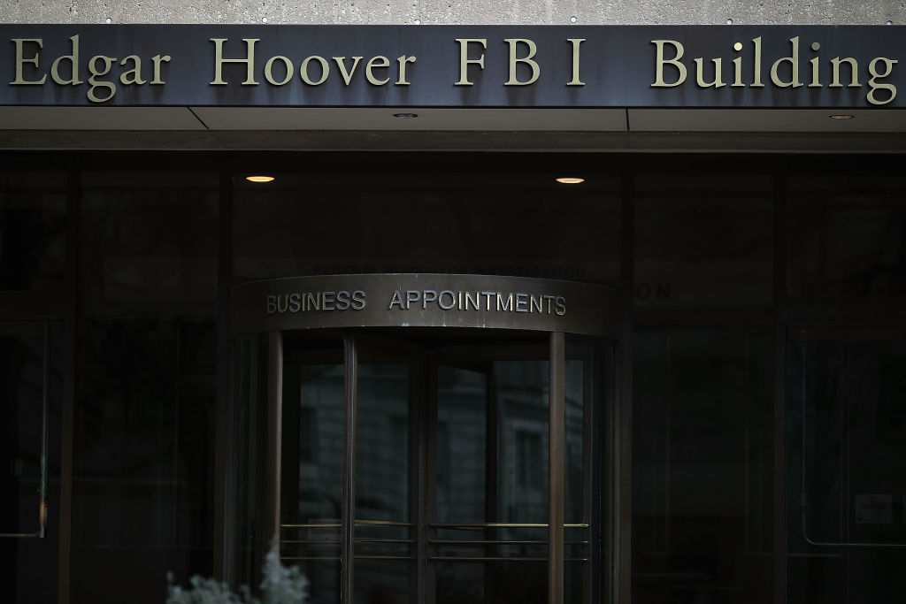 FBI building. 