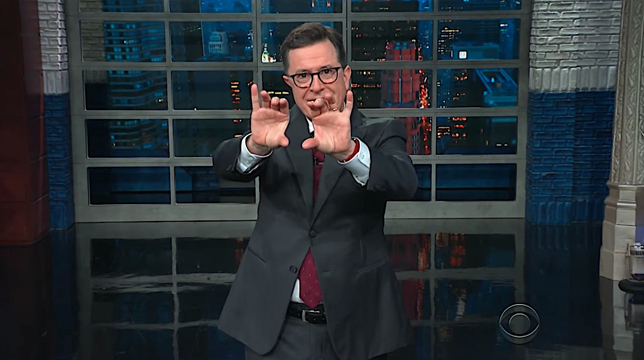 Stephen Colbert has advice for people filming racial injustice
