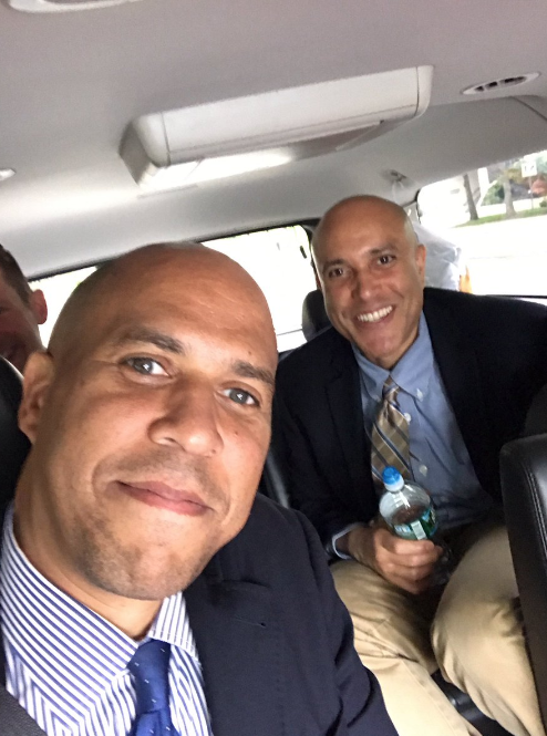 Cory Booker and Cary Booker. 