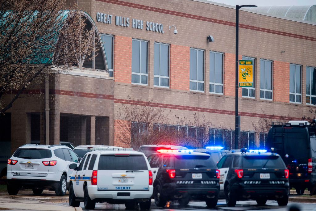 A school shooting in Maryland