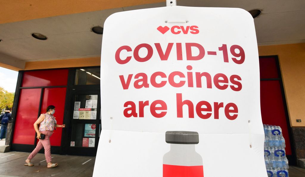CVS with coronavirus vaccinations.