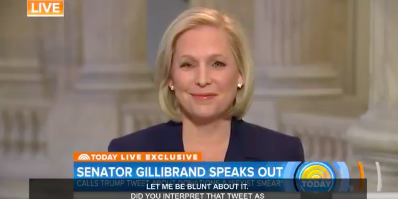 Sen. Kirsten Gillibrand: &quot;People are looking for justice.&quot;