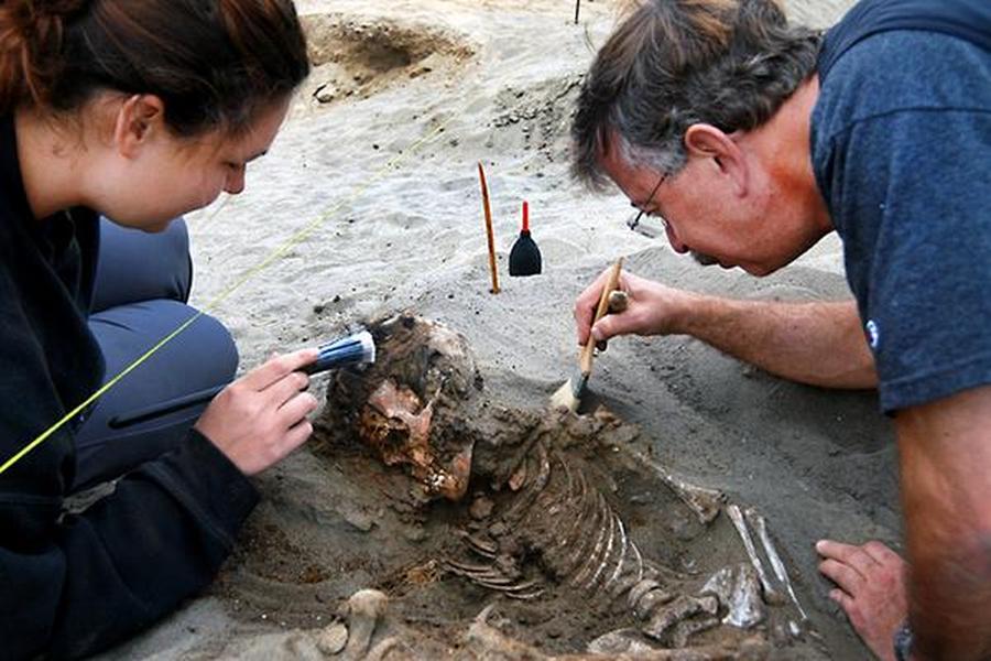 Archaeologists discover &#039;unusual&#039; sacrifices of children and llamas