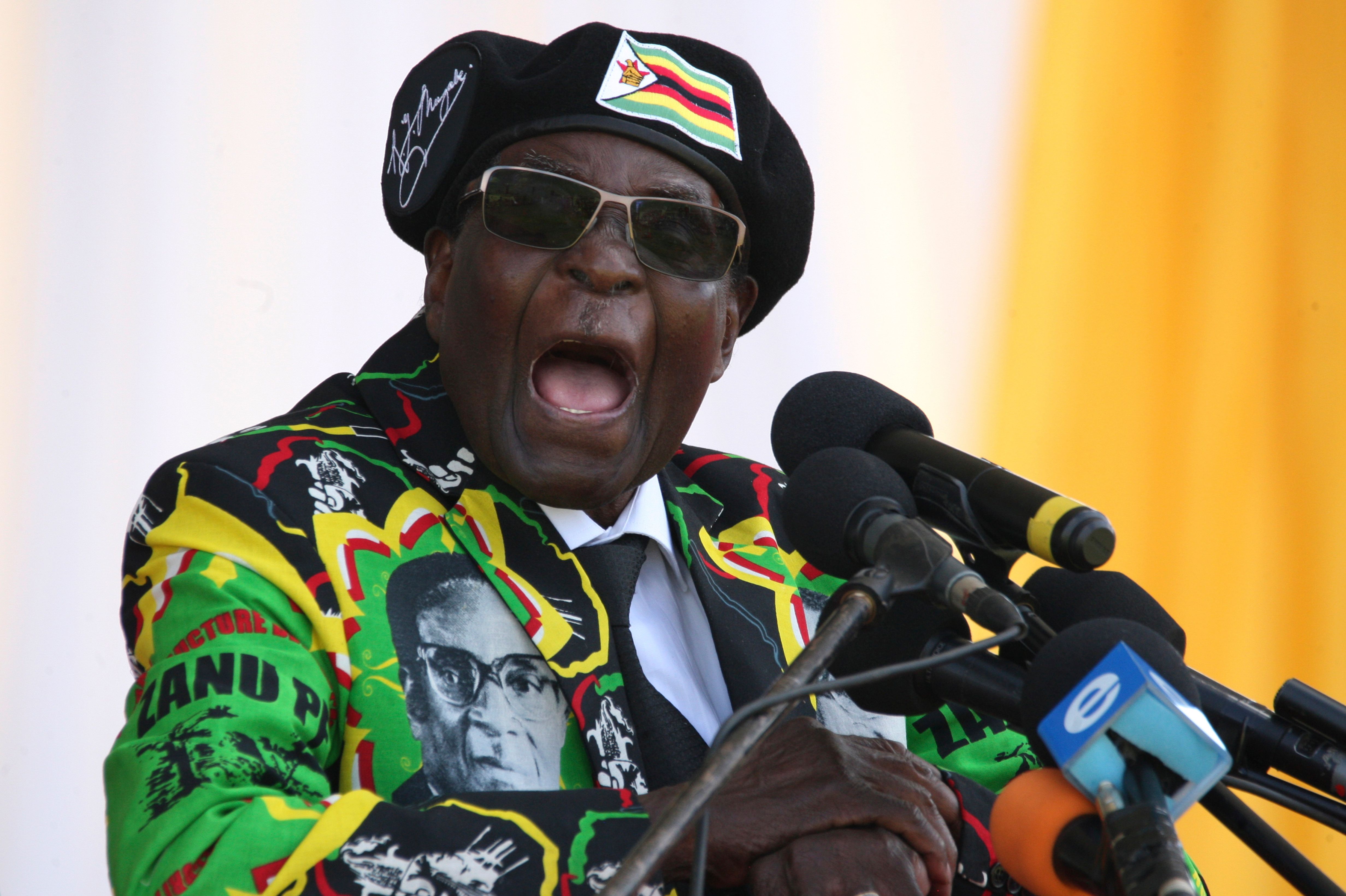 Zimbabwe&#039;s President Robert Mugabe