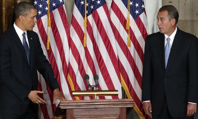 President Obama and House Speaker Boehner