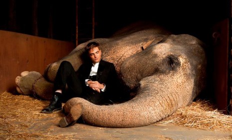 Robert Pattinson in his movie &quot;Water for Elephants,&quot; which drew $17.5 million opening weekend from an older audience than the Twilight star is used to.