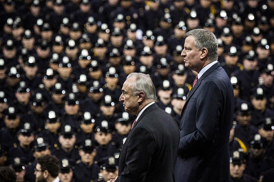 NYPD chief: &#039;A hero&#039;s funeral is about grieving, not grievance&#039;