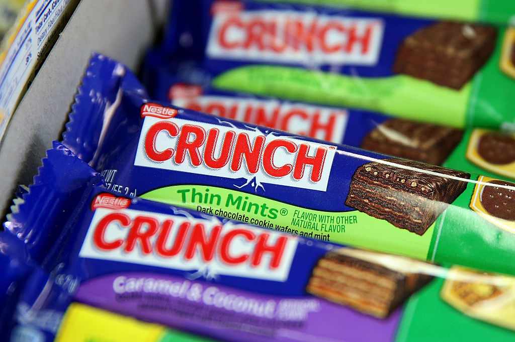 Crunch candy.