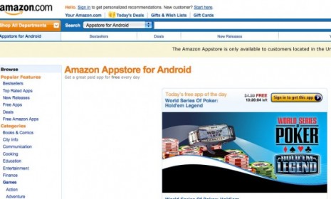 The legal violation in question: Amazon&#039;s Appstore infringes upon Apple&#039;s trademark, so claims the tech giant. 