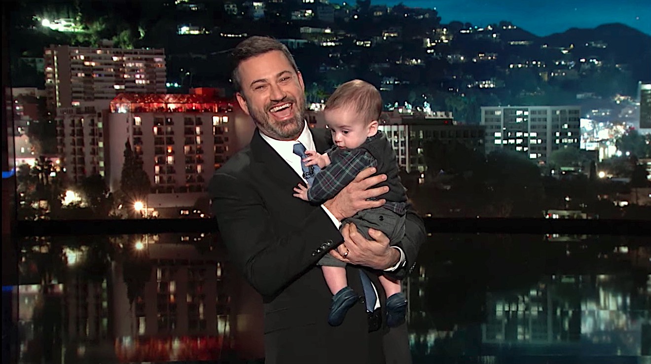 Jimmy Kimmel introduces his son, Billly