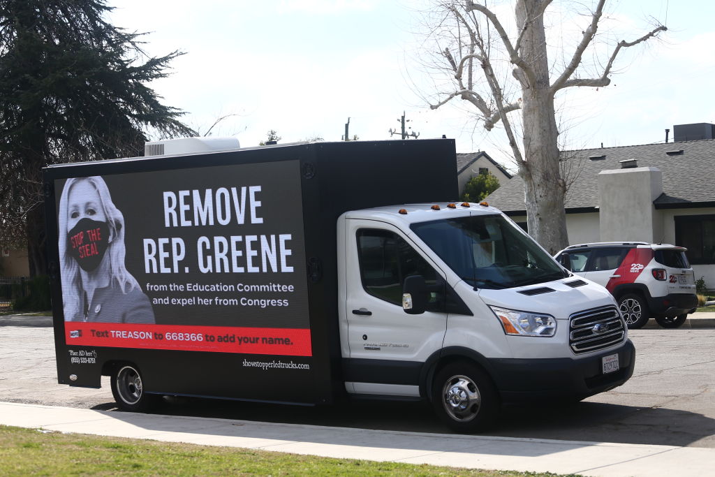 Van calling for Greene to be sanctioned