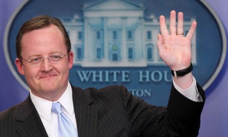 Robert Gibbs may have said goodbye to his post as White House Press Secretary in February but he could already be saying hello to a new gig at Facebook.