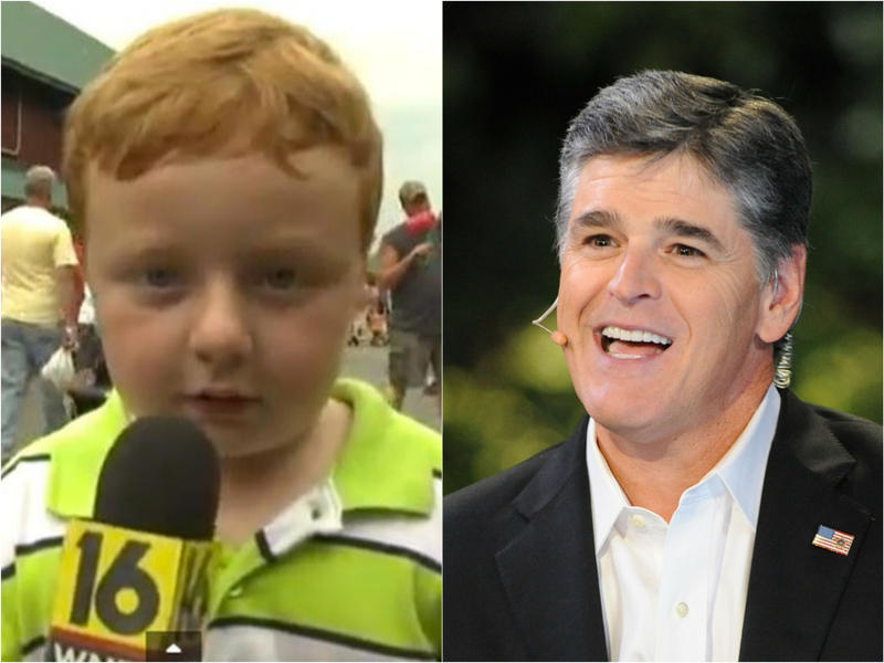 Sean Hannity is upset that Stephen Colbert likened him to 5-year-old viral &#039;newsman&#039;