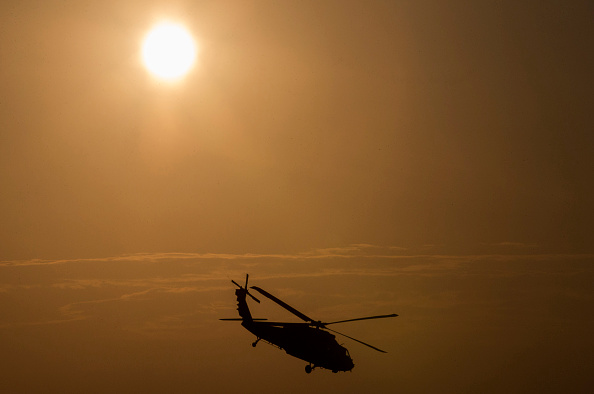 An American UH-60 helicopter has crashed in Iraq, killing seven.