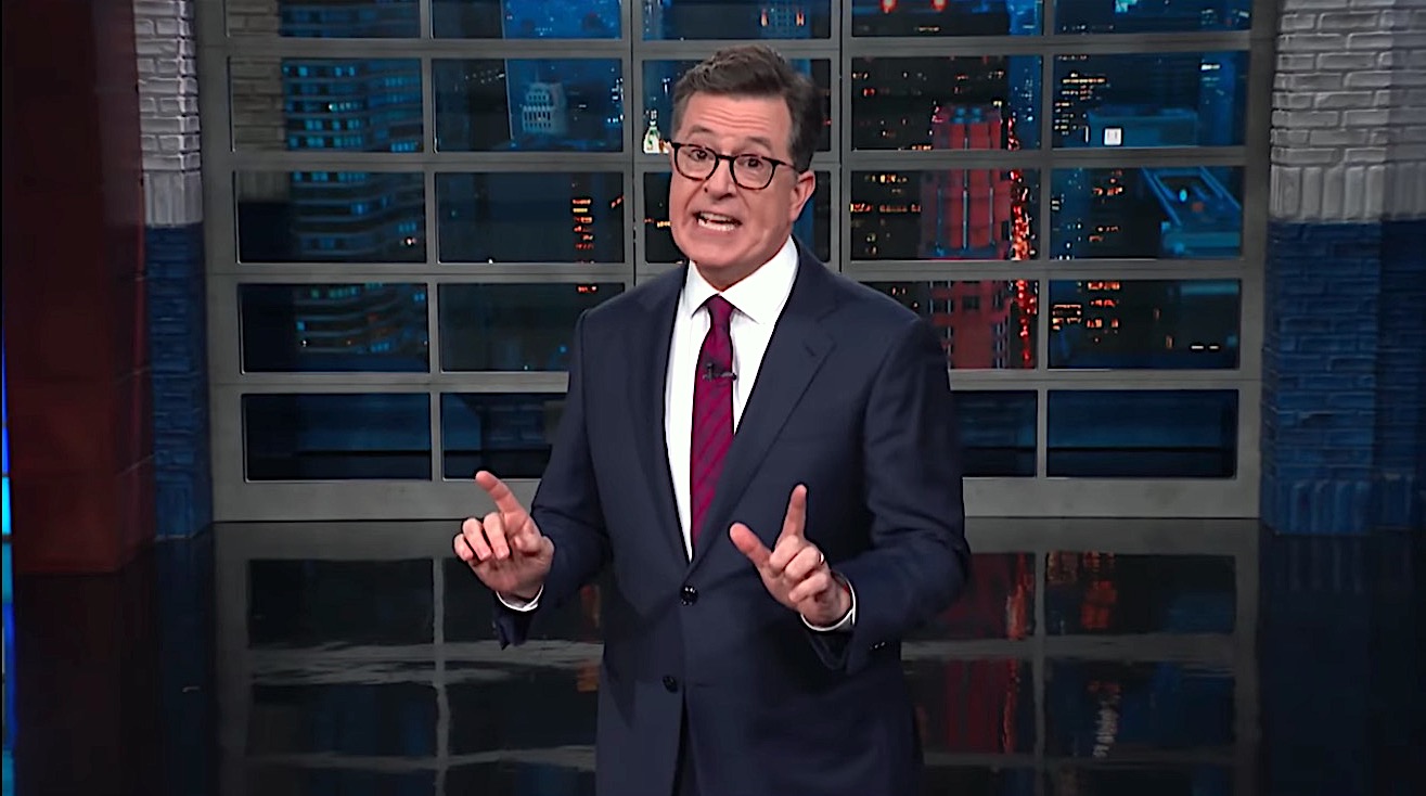Stephen Colbert is worried about Trump and the Justice Department