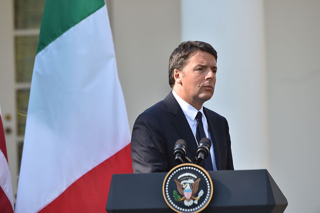 Italian Prime Minister Matteo Renzi. 