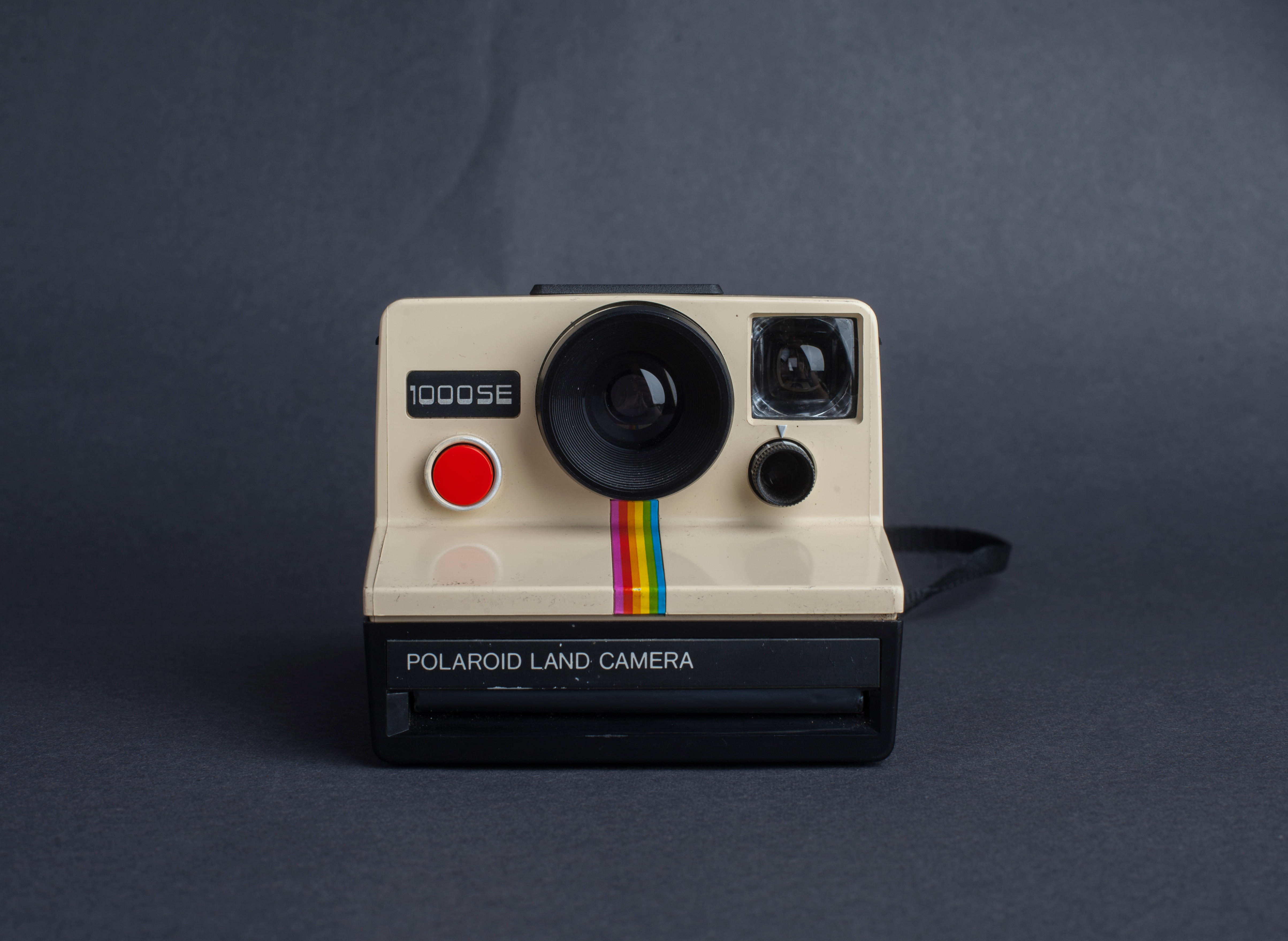 Polaroid camera. 