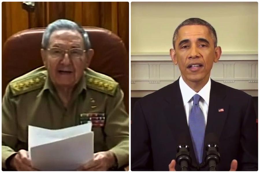 Here&#039;s how Raul Castro and Obama explained the big U.S.-Cuba diplomatic thaw