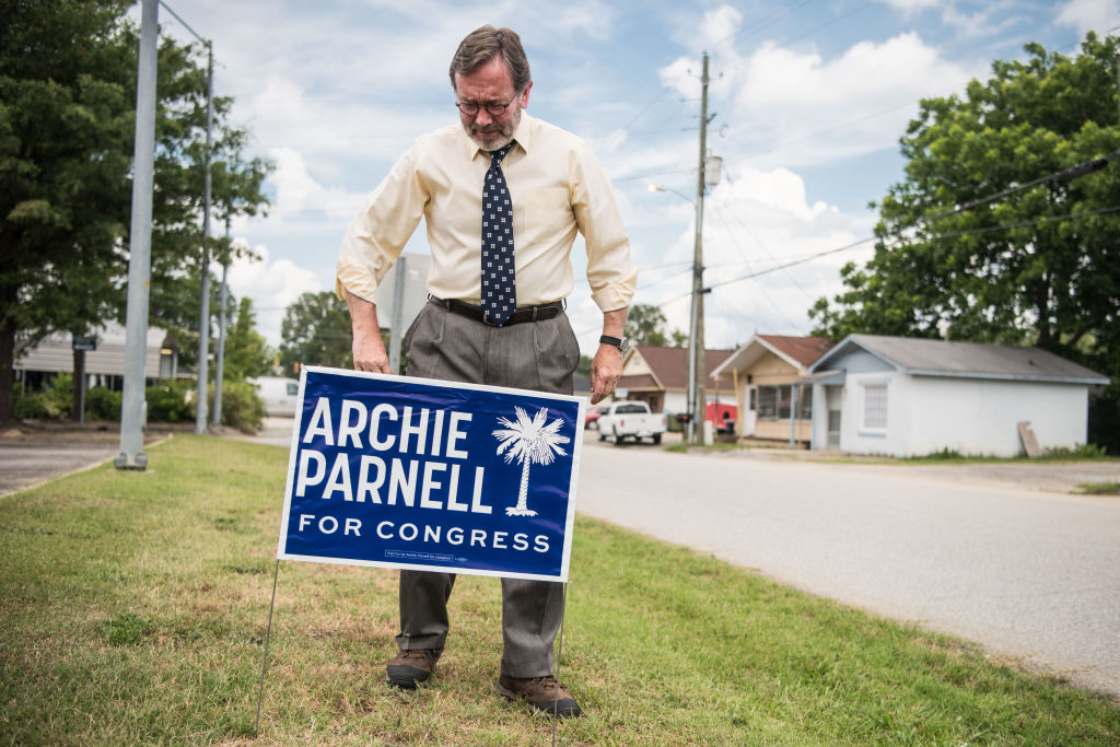 Archie Parnell, candidate for Congress