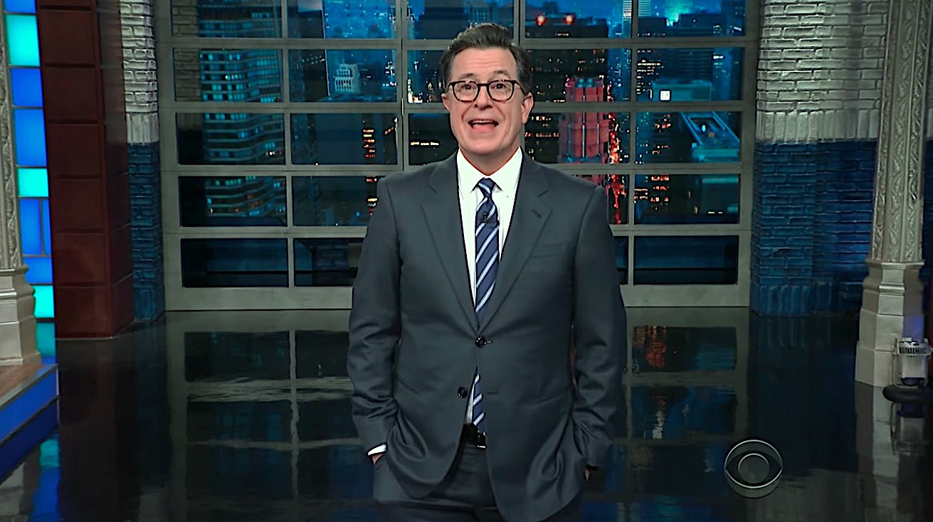 Stephen Colbert thinks Trump can obstruct justice