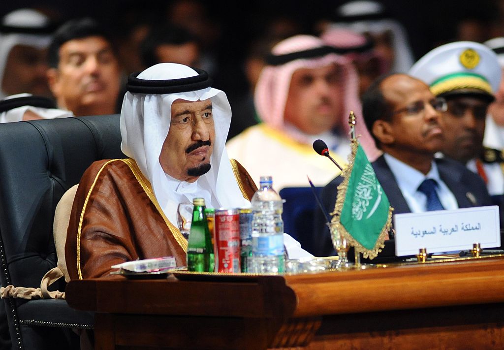 Saudi King Salman bin Abdulaziz al-Saud.
