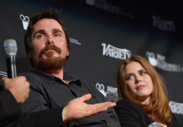 Christian Bale and Amy Adams.
