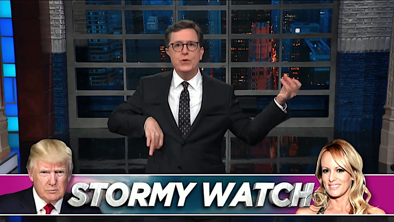 Stephen Colbert on the latest intrigue in the Trump White House