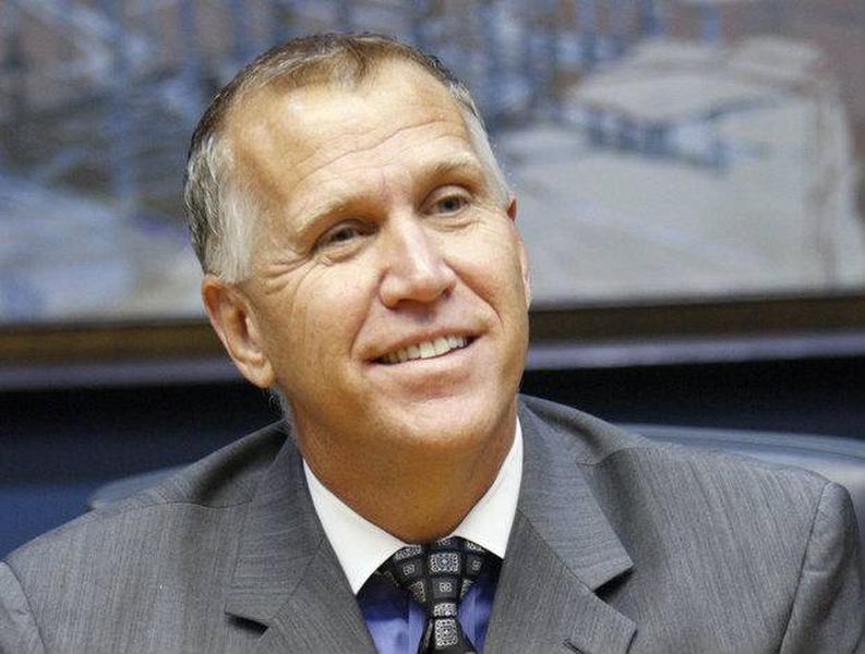 Republican Senate candidate Thom Tillis: Dems&#039; &#039;mansplaining&#039; charges are &#039;just silly&#039;