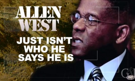 In a brutal new campaign ad from his Democratic challenger, Rep. Allen West&#039;s (R-Fla.) war hero credentials are called into question.