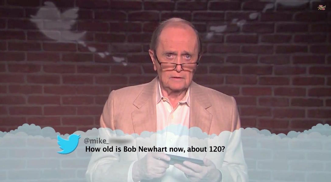 Enjoy watching Bob Newhart, Gwyneth Paltrow, and other stars read mean tweets about themselves