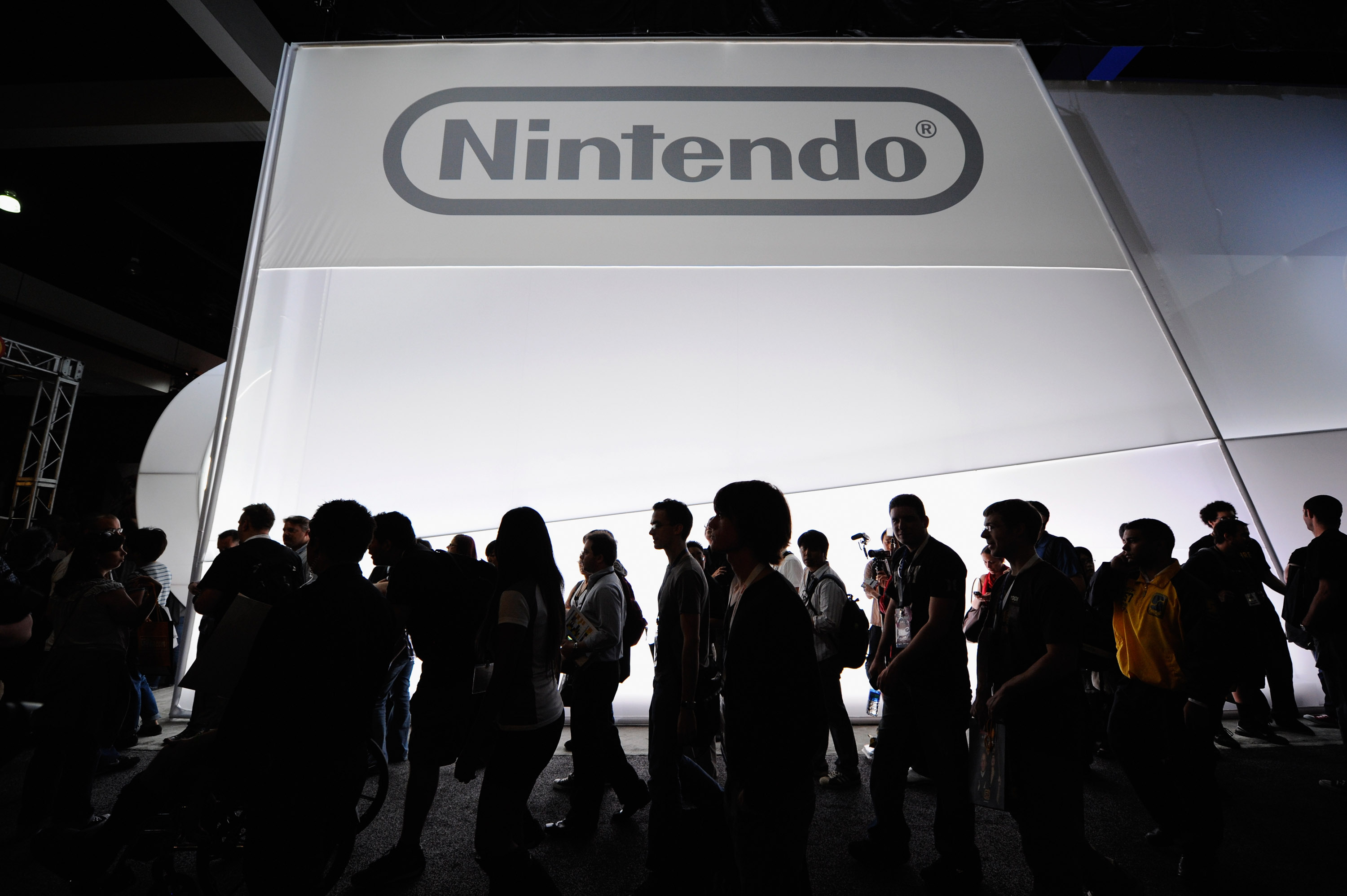 Logo of the video game company Nintendo
