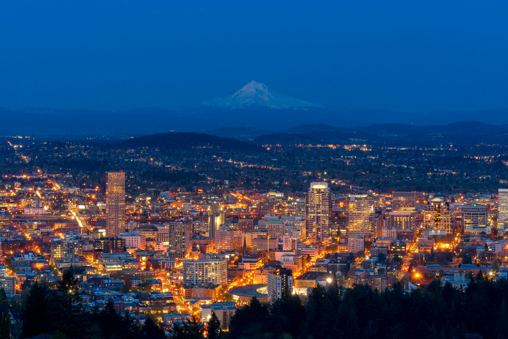 Portland, Oregon. 