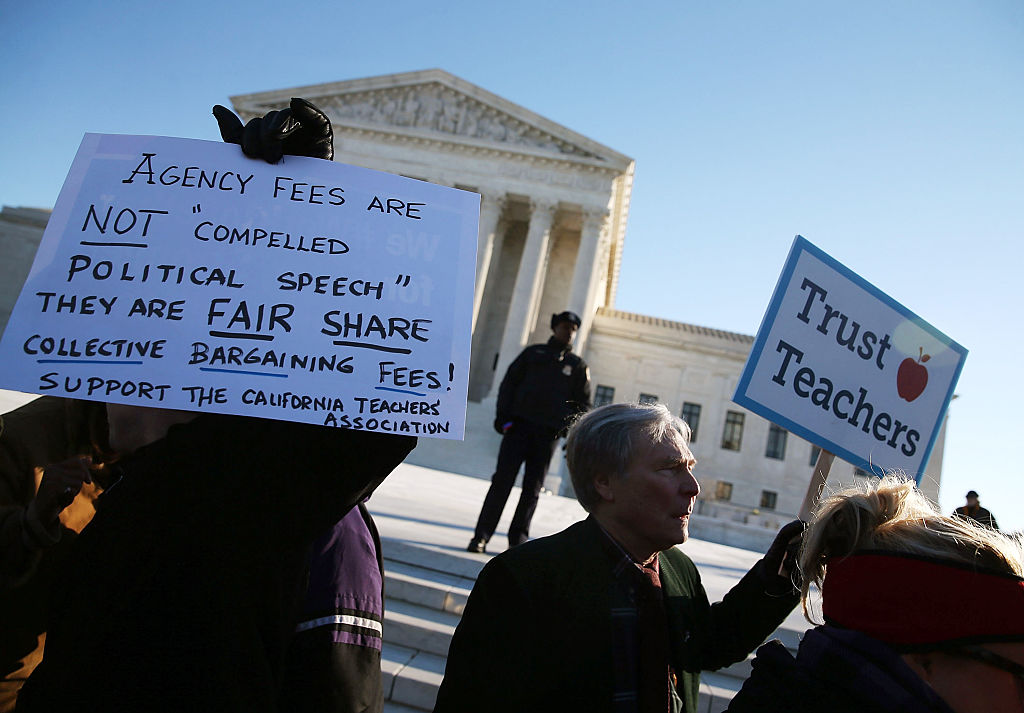 The Supreme Court is expected to gut unions
