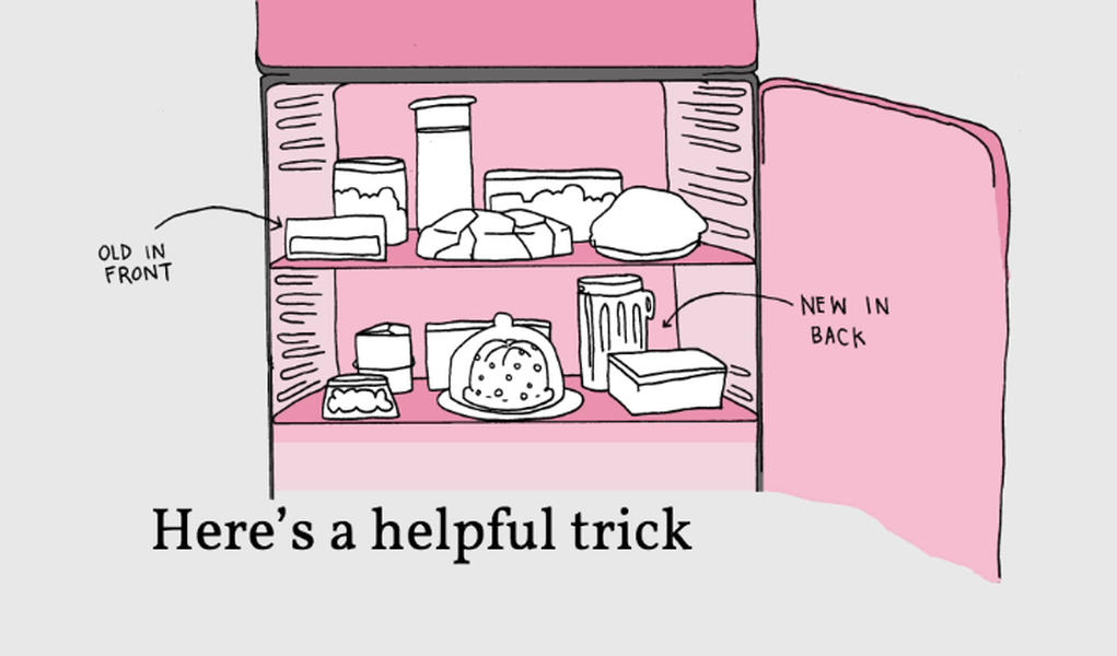 Everything you need to know about storing food in the fridge, animated