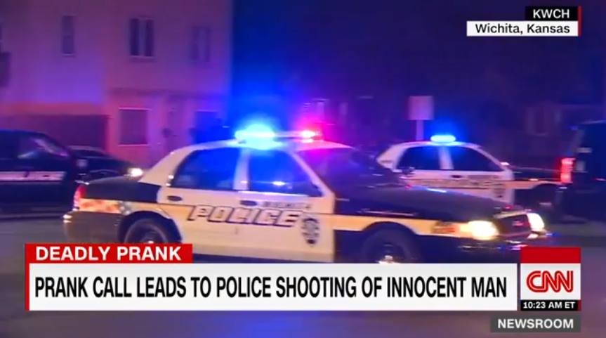 Swatting prank leads to police killing of innocent, unarmed man