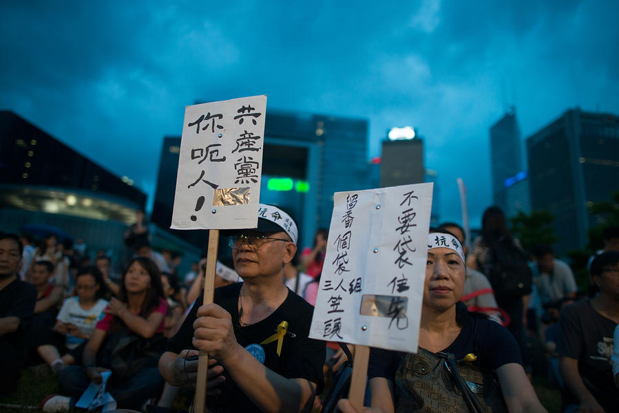 Hong Kong&#039;s government cancels Friday&#039;s talks with protesters