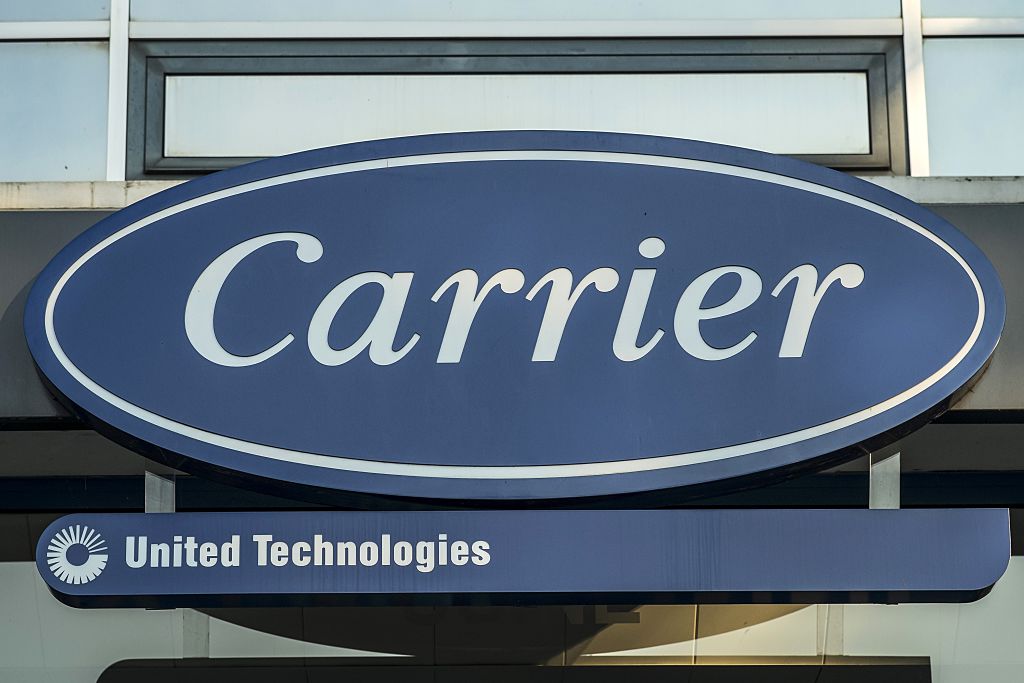 Carrier logo.