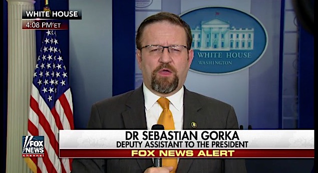 Sebastian Gorka talks fake news on Fox News