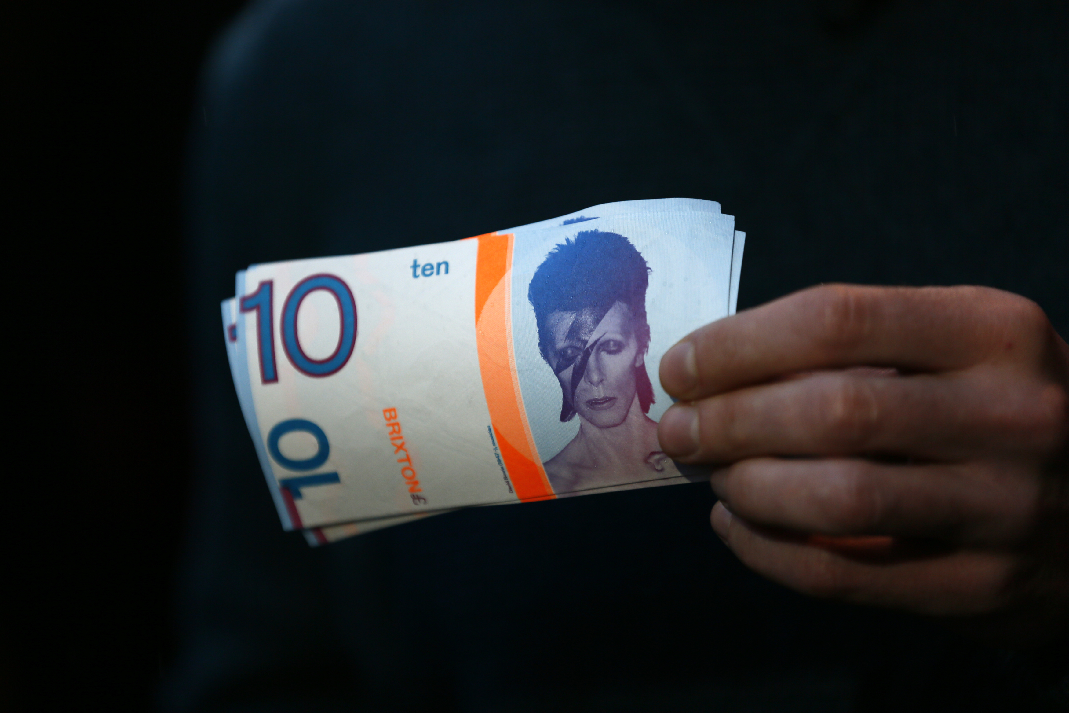 David Bowie appeared on the Brixton Pounds note.