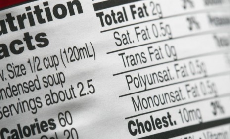 Nutrition labels are &quot;absurdly unrealistic,&quot; say critics.