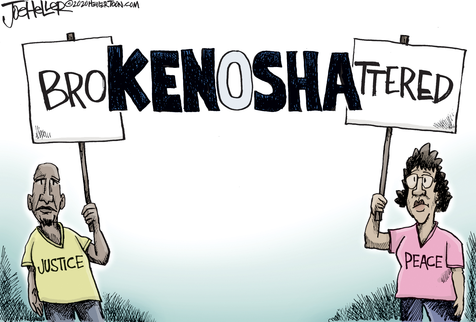 Editorial Cartoon U.S. Kenosha&amp;nbsp;Jacob Blake