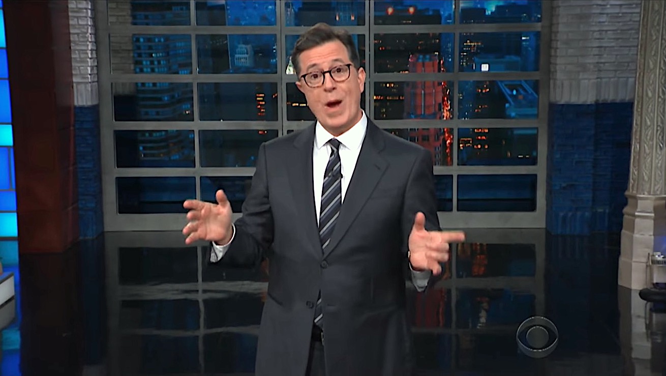 Stephen Colbert wishes everybody a happy 1st Muellerversary