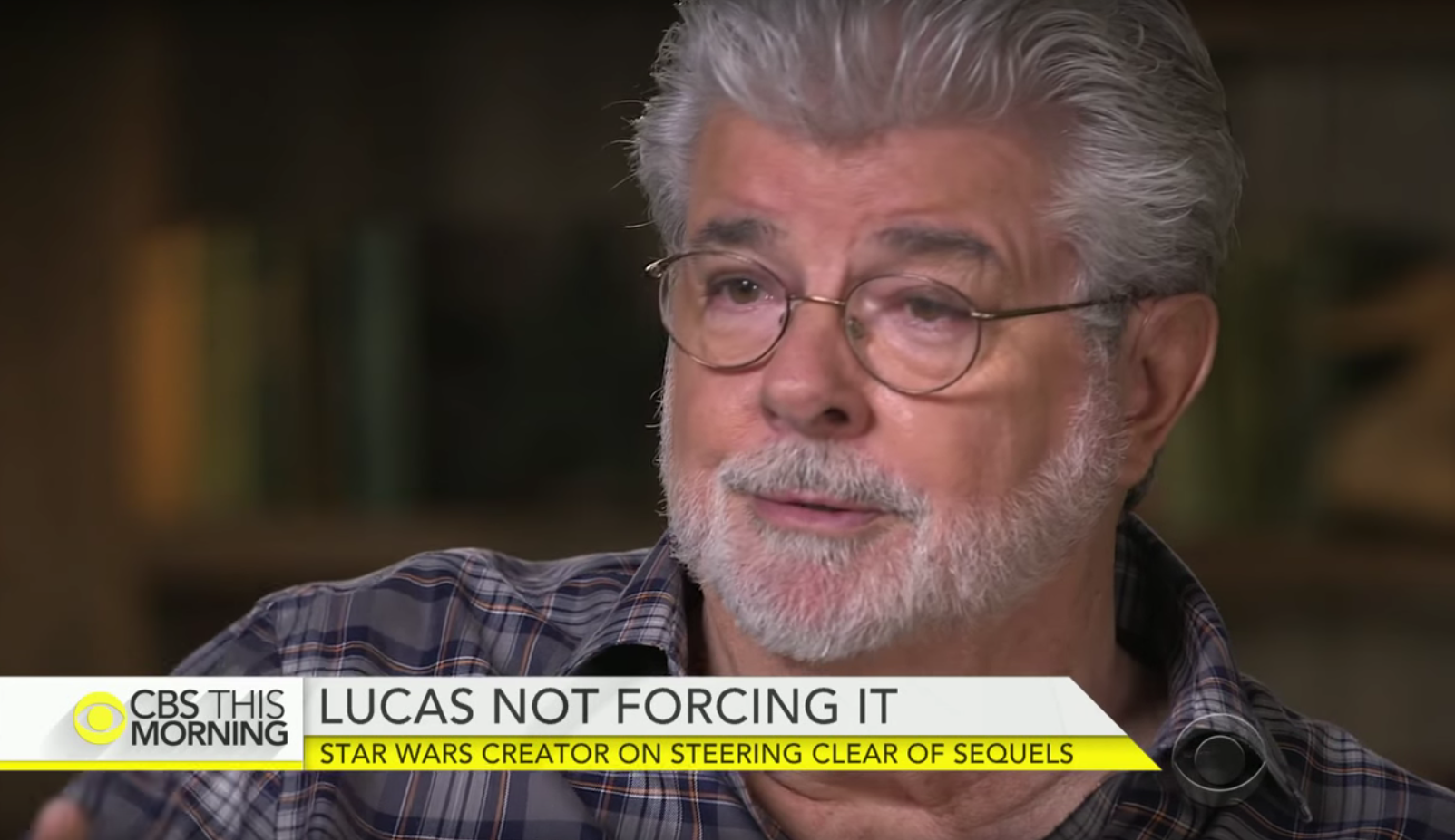George Lucas on CBS This Morning