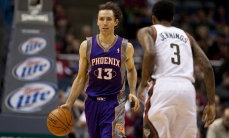 Two-time MVP Steve Nash is headed to the Los Angeles Lakers, where he&#039;ll join five-time NBA champion Kobe Bryant to form one of the league&#039;s most dangerous backcourt duos.