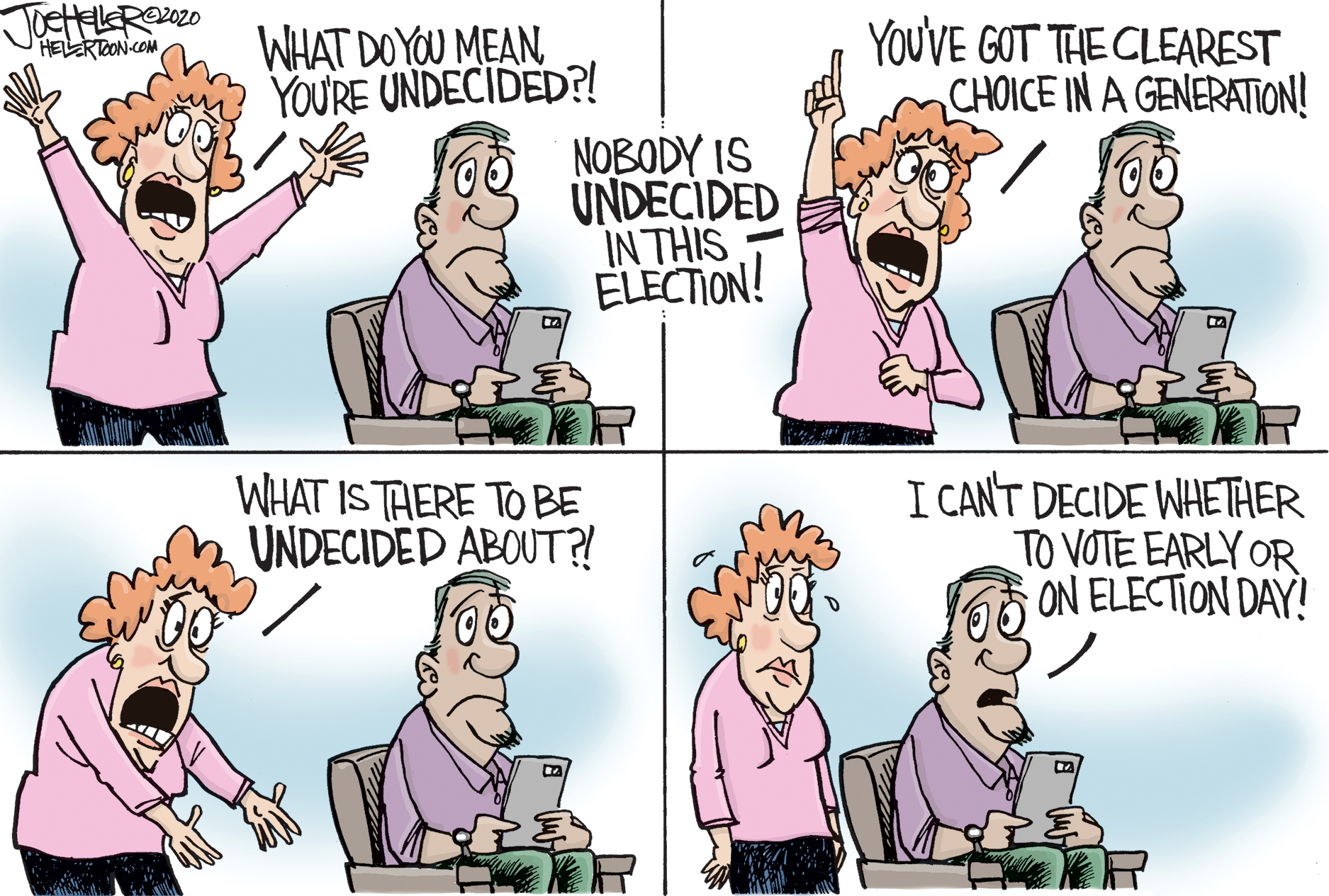Editorial Cartoon U.S. early voting&amp;nbsp;