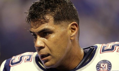Junior Seau in 2009. The beloved ex-NFL star committed suicide earlier this year.