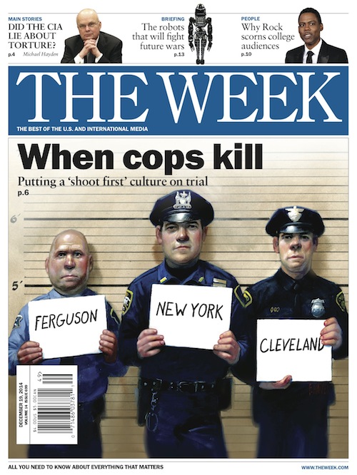 Police brutality covers this week&#039;s issue of The Week magazine